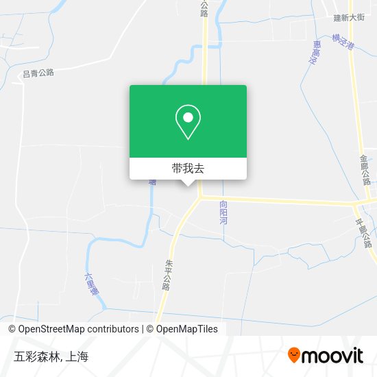 五彩森林地图