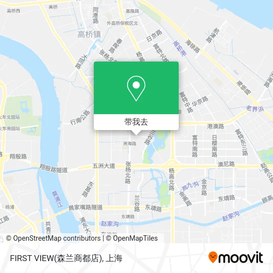 FIRST VIEW(森兰商都店)地图