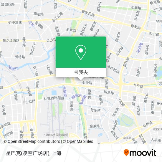 星巴克(凌空广场店)地图