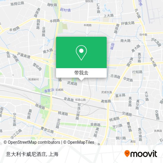 意大利卡威尼酒庄地图