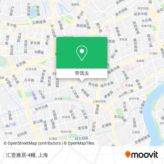 汇贤雅居-4幢地图