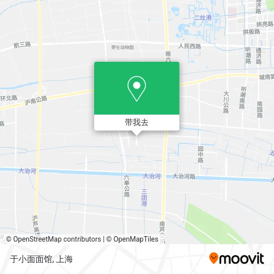 于小面面馆地图