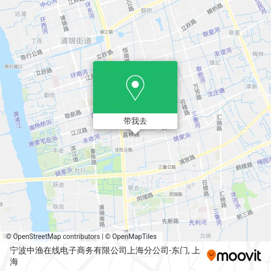 宁波中渔在线电子商务有限公司上海分公司-东门地图