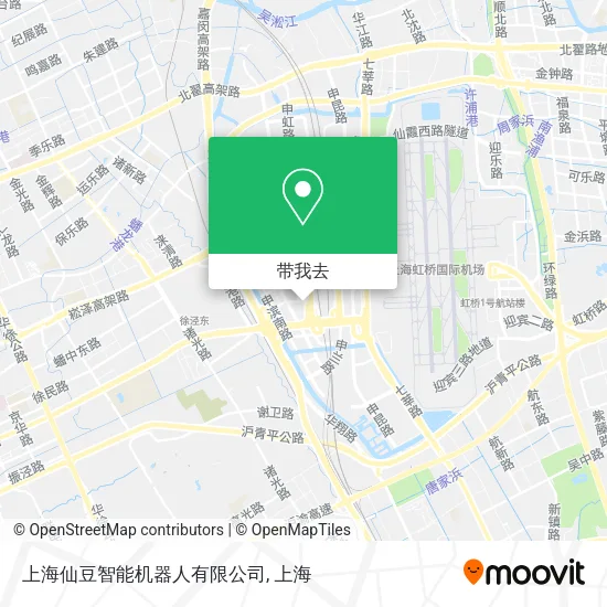 上海仙豆智能机器人有限公司地图
