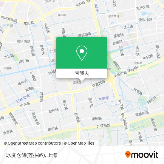 冰度仓储(莲振路)地图