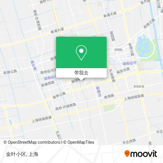 金叶小区地图