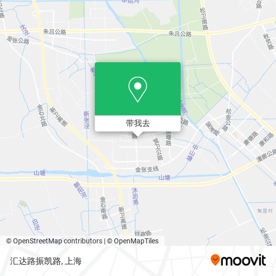 汇达路振凯路地图
