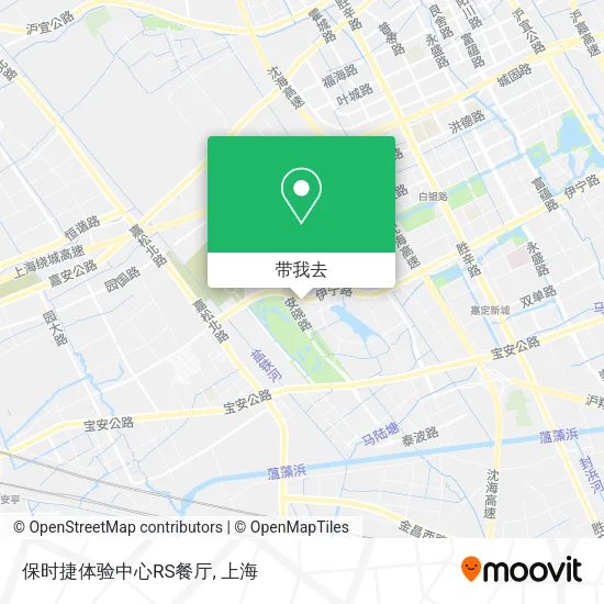 保时捷体验中心RS餐厅地图