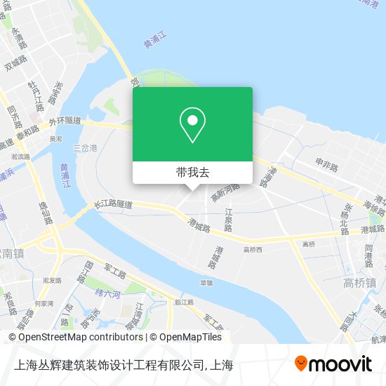 上海丛辉建筑装饰设计工程有限公司地图