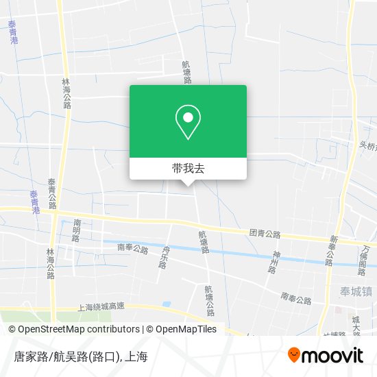 唐家路/航吴路(路口)地图