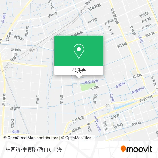 纬四路/中青路(路口)地图