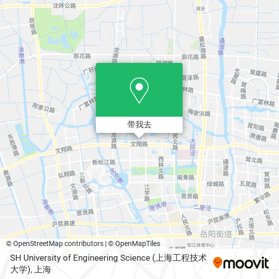 SH University of Engineering Science (上海工程技术大学)地图