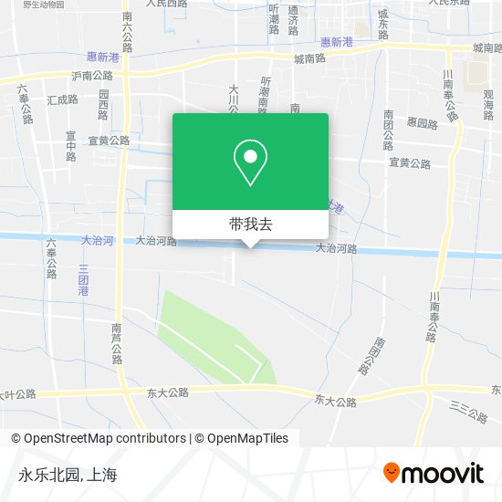 永乐北园地图
