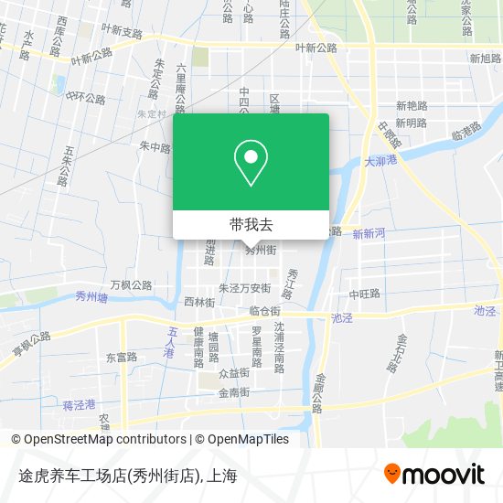 途虎养车工场店(秀州街店)地图
