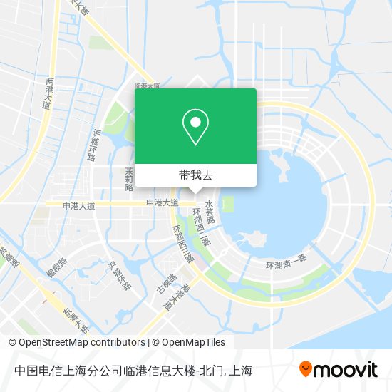 中国电信上海分公司临港信息大楼-北门地图