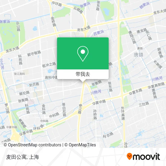 麦田公寓地图