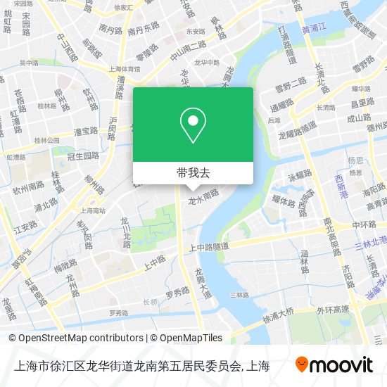 上海市徐汇区龙华街道龙南第五居民委员会地图