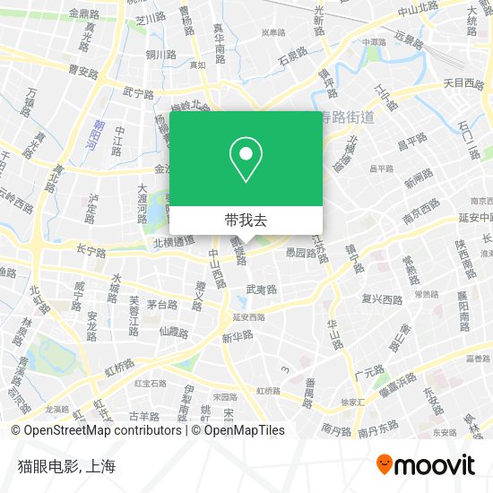猫眼电影地图