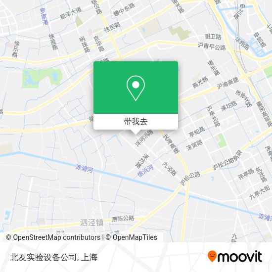 北友实验设备公司地图