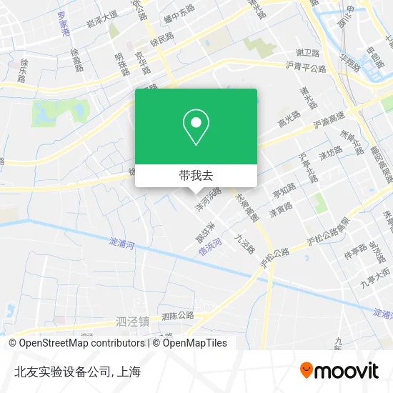 北友实验设备公司地图