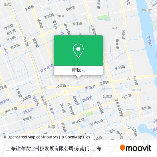 上海锦洋农业科技发展有限公司-东南门地图