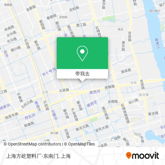 上海方屹塑料厂-东南门地图