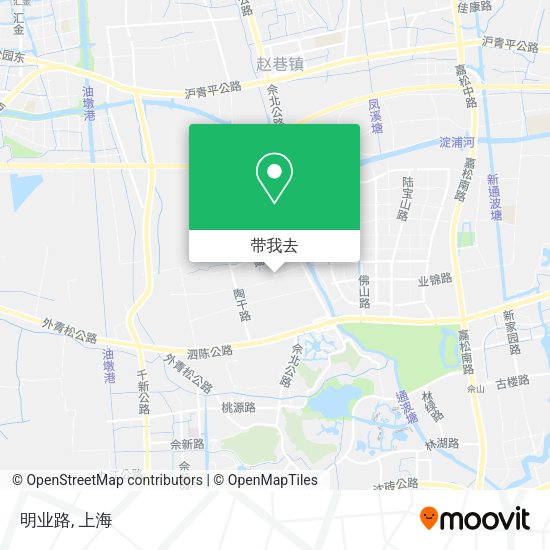 明业路地图