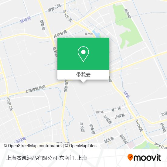 上海杰凯油品有限公司-东南门地图