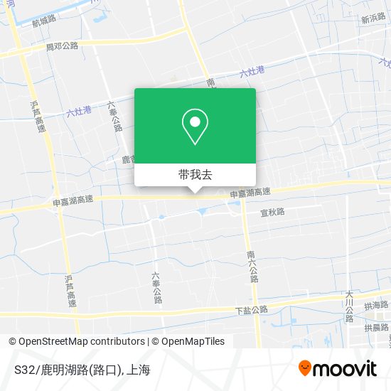 S32/鹿明湖路(路口)地图