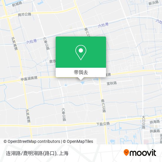 连湖路/鹿明湖路(路口)地图