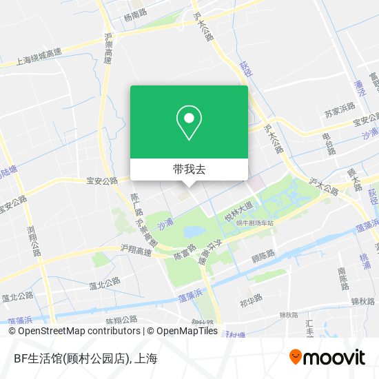BF生活馆(顾村公园店)地图