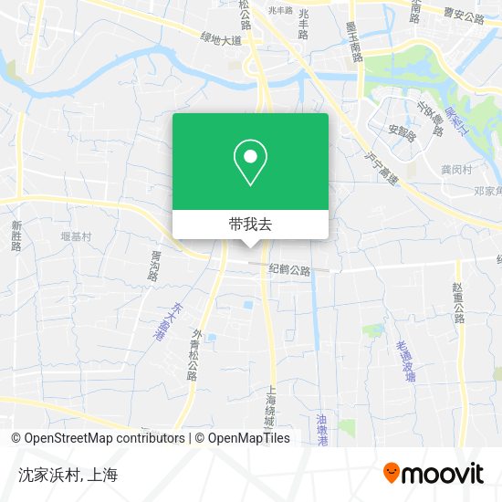 沈家浜村地图