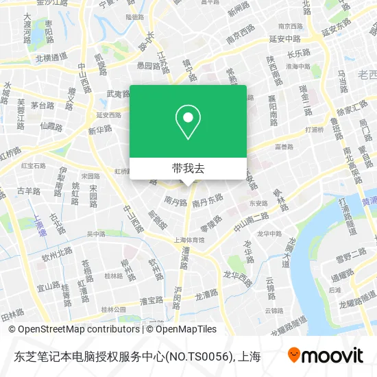 东芝笔记本电脑授权服务中心(NO.TS0056)地图