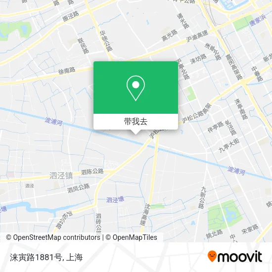 涞寅路1881号地图