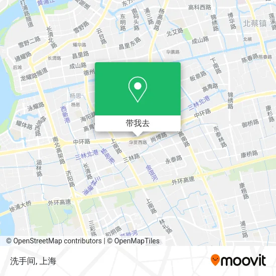 洗手间地图
