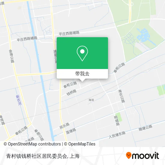 青村镇钱桥社区居民委员会地图