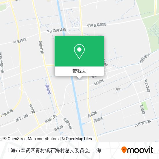 上海市奉贤区青村镇石海村总支委员会地图