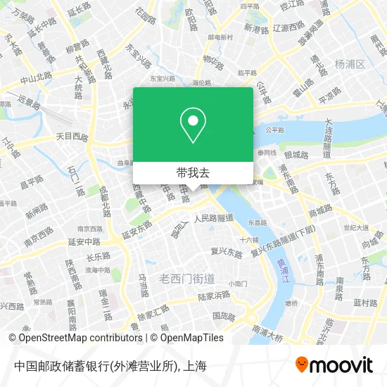中国邮政储蓄银行(外滩营业所)地图