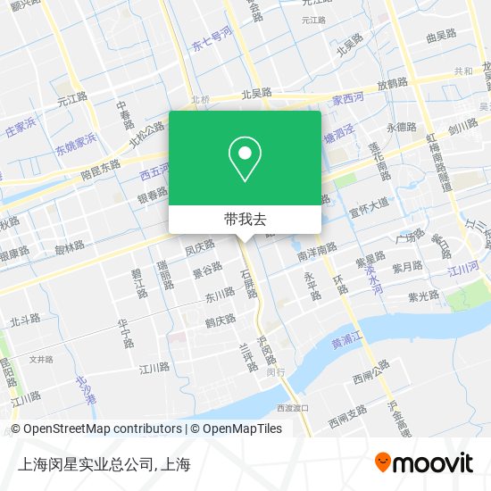 上海闵星实业总公司地图