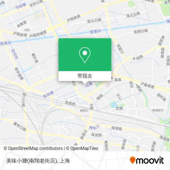 美味小腰(南翔老街店)地图
