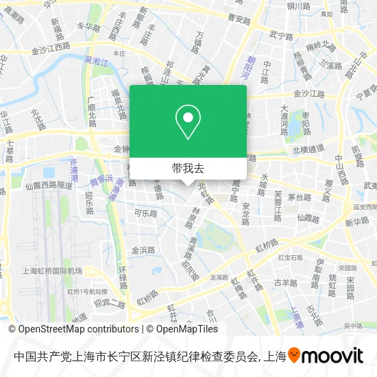 中国共产党上海市长宁区新泾镇纪律检查委员会地图