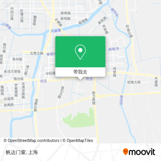 帆达门窗地图