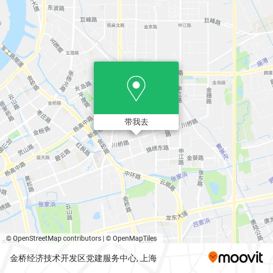 金桥经济技术开发区党建服务中心地图