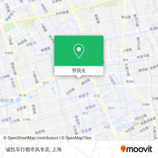 诚悦车行都市风专卖地图
