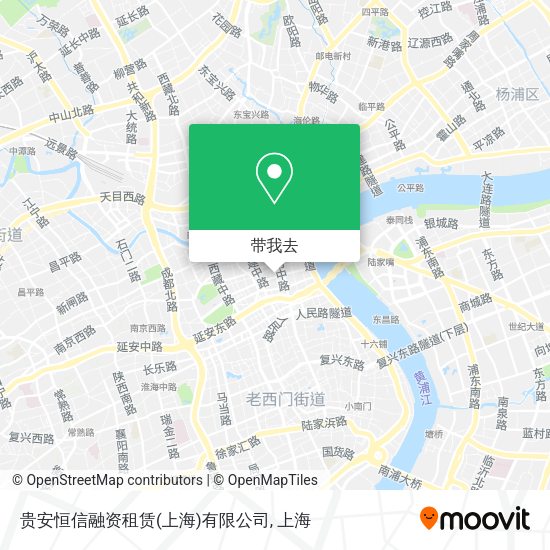 贵安恒信融资租赁(上海)有限公司地图