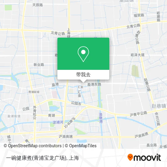 一碗健康煮(青浦宝龙广场)地图