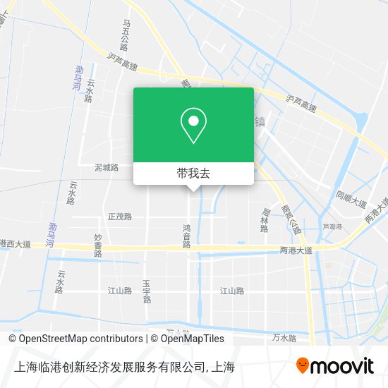 上海临港创新经济发展服务有限公司地图