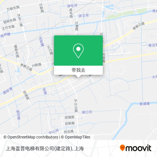 上海盖普电梯有限公司(建定路)地图