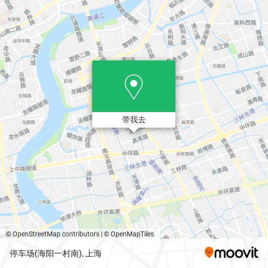 停车场(海阳一村南)地图