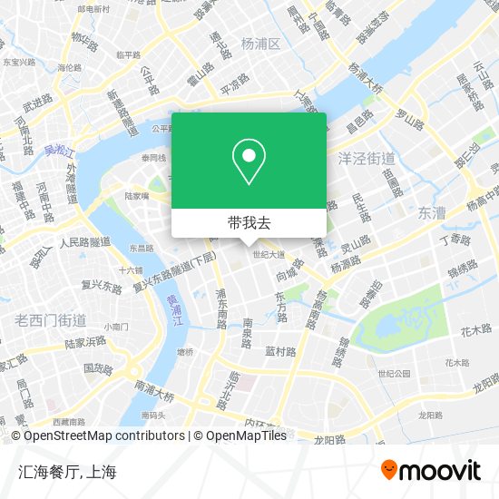 汇海餐厅地图